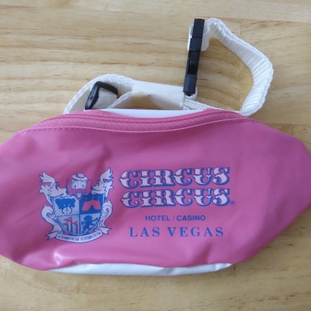 DS Vintage Circus Circus Hotel/Casino Las Vegas Fanny Pack Belt Bag